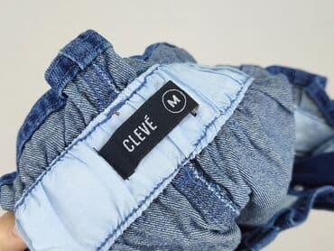 krótkie spodenki jeansowe plus size: Cleve, Szorty damskie, rozmiar M — 4