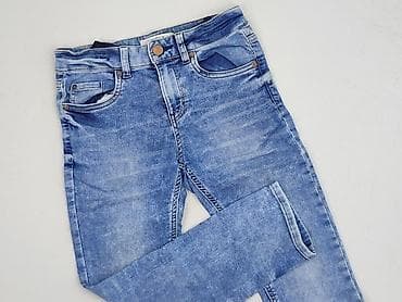 hooligans bluzy: Spodnie jeansowe, Lindex, 8 lat, 128, stan - Bardzo dobry — 1