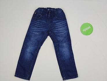 sweter serca: Spodnie jeansowe, C&A, 3-4 lat, 164, stan - Bardzo dobry — 2