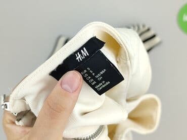 biale buty skarpetkowe: H&M, Sukienka damska, rozmiar S — 4