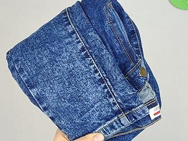 baleriny c a: Spodnie jeansowe, 11 lat, 140/146, stan - Idealny — 6