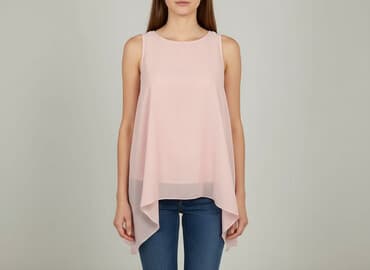 bluzki z transparentnymi rękawami: Women's blouse, size M — 1