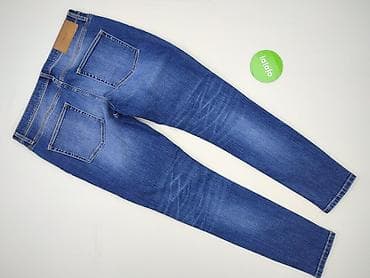 jeans wide: River Island, Jeansy damskie, rozmiar L — 3