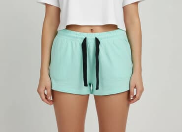 czarne krótkie spodenki sinsay: Sinsay, Szorty damskie, rozmiar S — 7