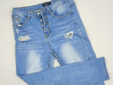 jeansy z asymetrycznym zapieciem: Sheilay, Jeansy damskie, rozmiar S w lalafo.pl — 1 jeansy z asymetrycznym zapieciem: Sheilay, Jeansy damskie, rozmiar S — 1