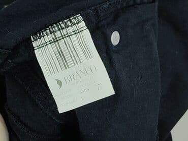 piżama dla mamy karmiącej: Spodnie materiałowe damskie, L — 4