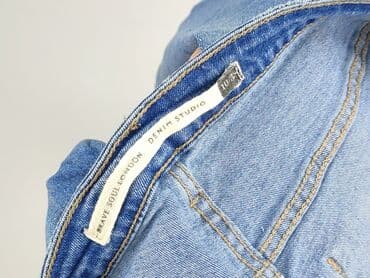 jeansy z asymetrycznym zapieciem: DENIM JEANS, Jeansy damskie, rozmiar M — 4