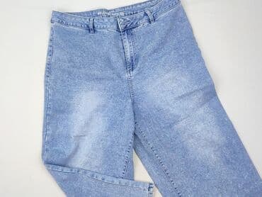 dżinsy kuloty: Ulubione, Spodnie 3/4 damskie, rozmiar XL — 1