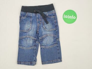 sukienka o kroju marynarki h: Denim pants, George, 9-12 months, condition - Very good — 2