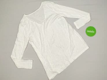 białą bluzka z długim rękawem zara: Zara, Bluzka damska, rozmiar S — 4