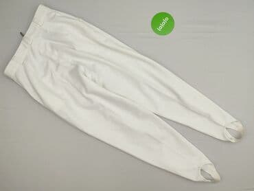 joggery bawełniane damskie: Material trousers for women, size M (EU 38) — 3