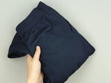 Material trousers for women, size L (EU 40) — 6