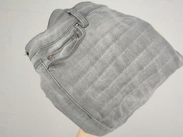 szare szerokie jeansy: Denim Collection, Jeansy damskie, rozmiar M — 6