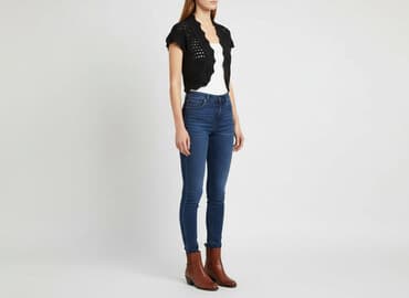 srebrne bolerko do sukienki: George, Kardigan damski, rozmiar S — 6