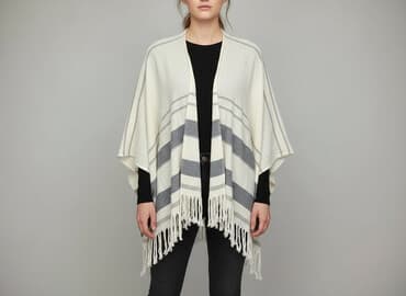 kurtki zimowe damskie wyprzedaż mohito: Pimkie, Ponczo damskie, rozmiar One size — 6