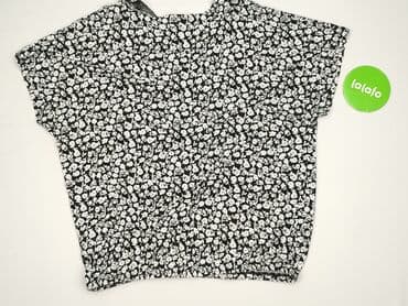 eleganckie bluzki w kwiaty: Janina, Bluzka damska, rozmiar L — 3