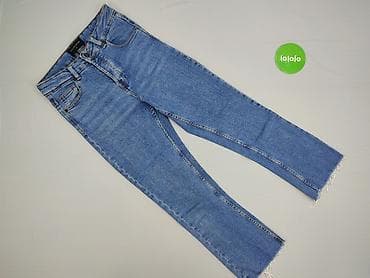 jeansy wysoki stan: Reserved, Jeansy damskie, rozmiar S — 2