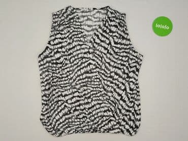 bluzki czarne plus size: Women's blouse, size 2XL (EU 44) — 2