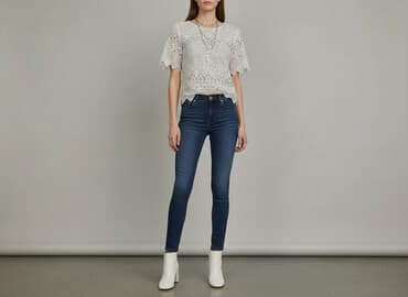 obcisla biale bluzki: Vero Moda, Bluzka damska, XS — 7