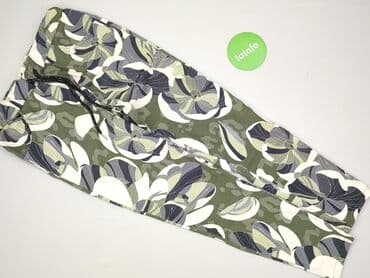 Women: Material trousers for women, size XL (EU 42) — 2