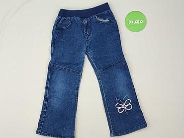 tono kurtki: Spodnie jeansowe, 4-5 lat, 104/110, stan - Bardzo dobry — 2