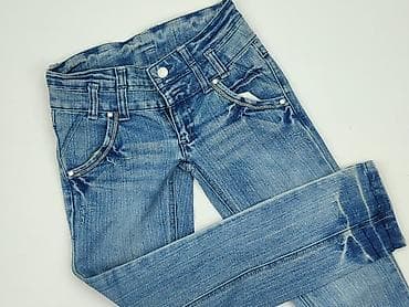 sukienki sylwestrowe pull and bear: Spodnie jeansowe, 10 lat, 140, stan - Idealny — 1