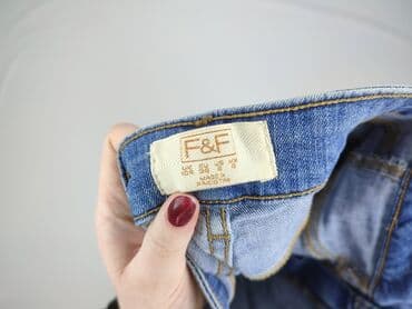 moda jeansy: F&F, Jeansy damskie, rozmiar M — 4