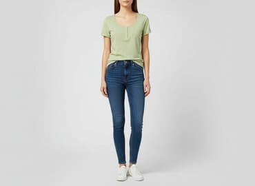 koszulki lacoste olx: T-shirt damski, rozmiar L — 6