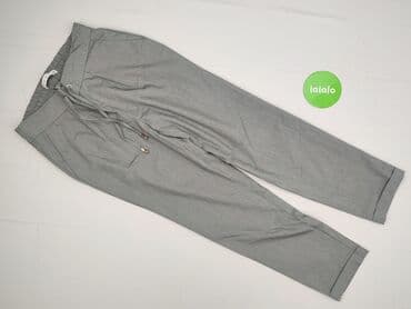 srebrne legginsy: Amisu, Spodnie materiałowe damskie, S — 2