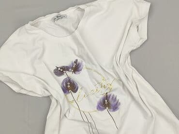 koszulka na ramiączkach jedwabna: T-shirt damski, rozmiar L — 1