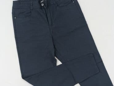 Women: Beloved, Material trousers for women, size L (EU 40) — 1