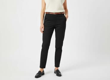 lidl termiczna bielizna: Lc Waikiki, Spodnie materiałowe damskie, rozmiar L — 7