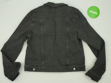 damskie marynarki duże rozmiary: Denim, Kurtka jeansowa damska, L — 3