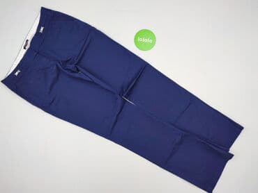 granatowe chinosy damskie: Orsay, Spodnie materiałowe damskie, rozmiar L — 2