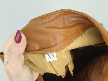 naprawa kurtki z eko skóry: Spodnie materiałowe damskie, rozmiar XS — 4