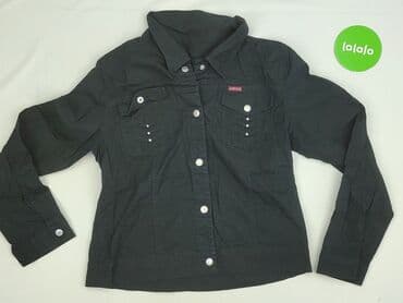 kurtka liza bruce czarna: Kurtka jeansowa damska, rozmiar L — 2