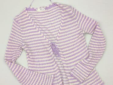 sweter z dodatkiem moheru: MNG, Kardigan damski, L — 1