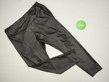 ekoskora: Shein Curve, Legginsy Ze skóry ekologicznej damskie, rozmiar 3XL — 2