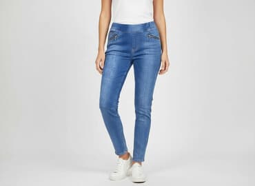 promocja jeansy damskie: DENIM JEANS, Jeansy damskie, rozmiar M — 5