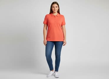 ubrania oshee: Oodji, Damska koszulka polo, rozmiar XL — 1