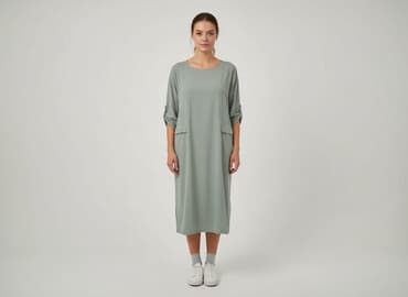 sukienka na chrzest dla mamy plus size: Sukienka damska, rozmiar L — 6