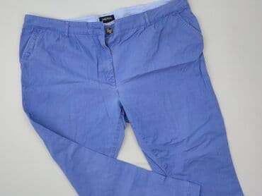 spodnie 46: Papaya, Spodnie materiałowe damskie, 2XL — 1