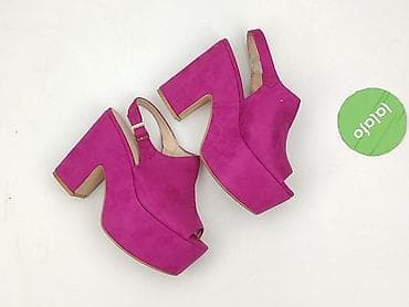 buty na platformie stradivarius: Sandały damskie, rozmiar 38 — 3