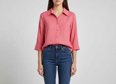 bluzki rękaw 3 4 allegro: Koszula damska, rozmiar S — 1