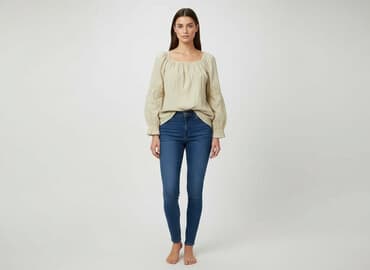 ażurowa bluzka na szydełku schemat: Bluzka damska, rozmiar M — 1