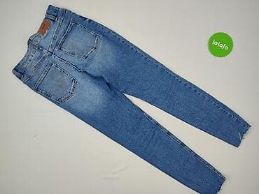 biale leginsy: House of Denim, Jeansy damskie, rozmiar S — 3