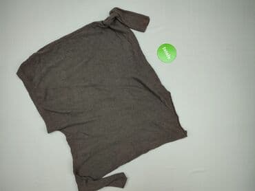 sweter z kaszmiru c a: Ponczo damskie, rozmiar One size — 2