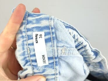 dżinsy z wysokim stanem czarne: Jeansy damskie, S — 4