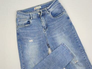 jeansy mom fit m sara: Jeansy damskie, rozmiar S — 1