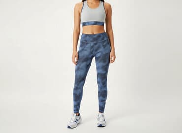 legginsy adidas niebieskie: Venice Beach, Legginsy Sportowe damskie, rozmiar S — 6